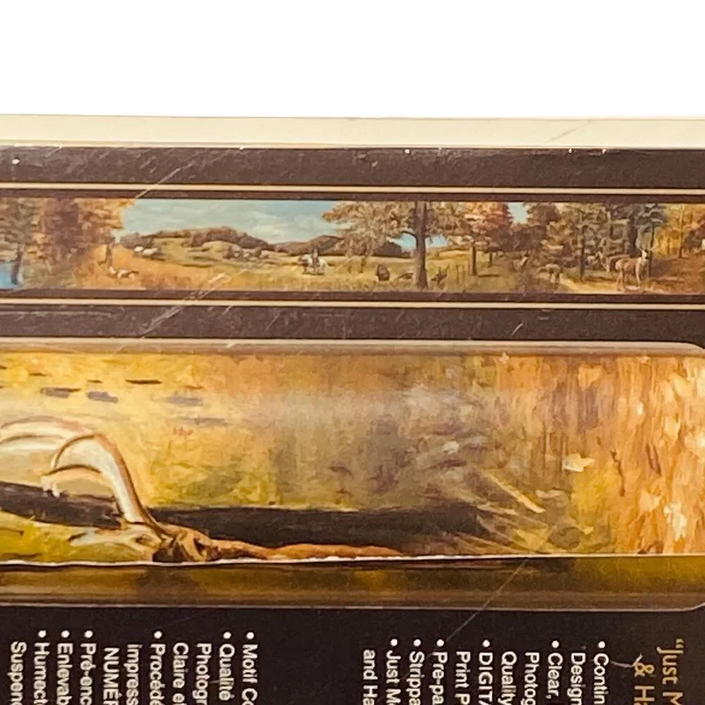 10' Sunworthy Border Visions LANDSCAPE Panoramic Mural HILLS Wallpaper Border